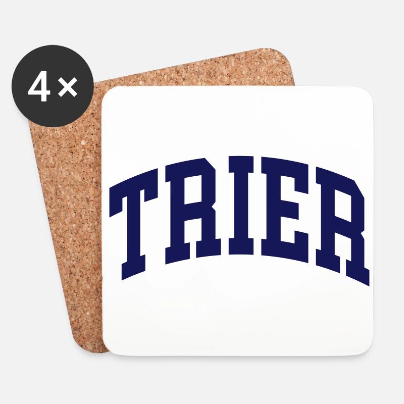 Trier - Untersetzer (4er-Set) - Weiß