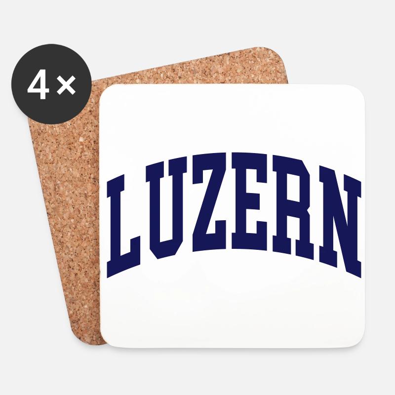 Luzern - Untersetzer (4er-Set) - Weiß