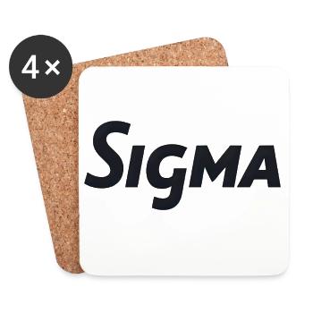 Segma - Coasters (set of 4) - white - Front