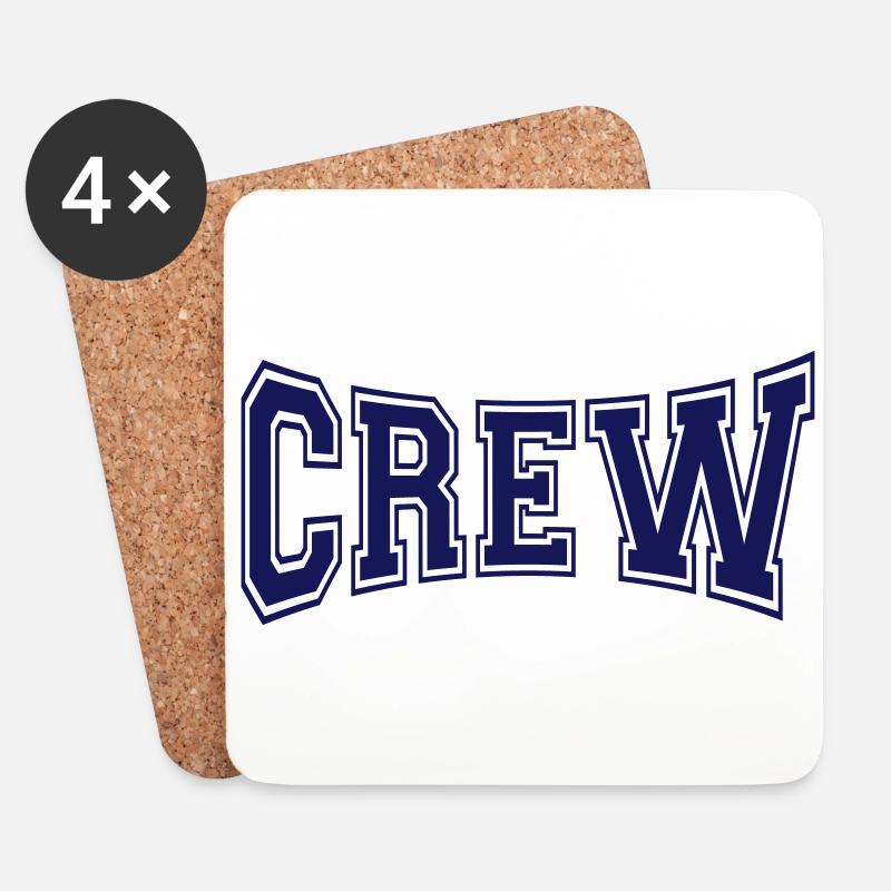 Crew - Untersetzer (4er-Set) - Weiß