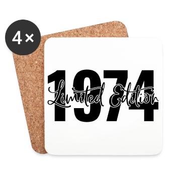 Limited edition 1974 - Untersetzer (4er-Set) - Weiß - Vorne