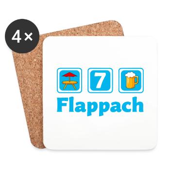 Flappach Tisch 7 Ravensburg - Untersetzer (4er-Set) - Weiß - Vorne