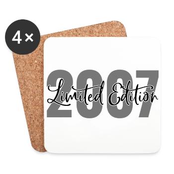 Edition limitée 2007 - Dessous de verre (lot de 4) - blanc - Devant