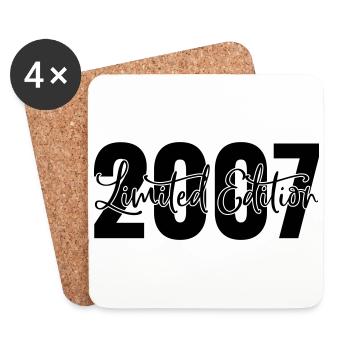 Edition limitée 2007 - Dessous de verre (lot de 4) - blanc - Devant