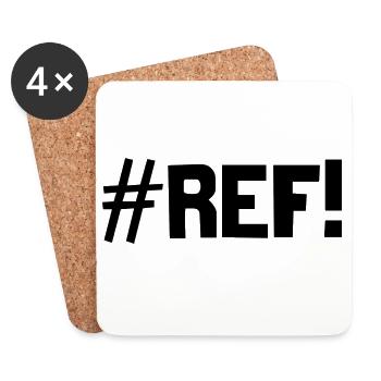 #REF! - Untersetzer (4er-Set) - Weiß - Vorne