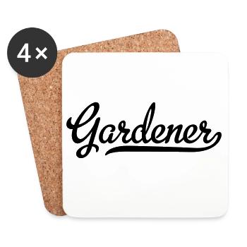 gardener - Untersetzer (4er-Set) - Weiß - Vorne
