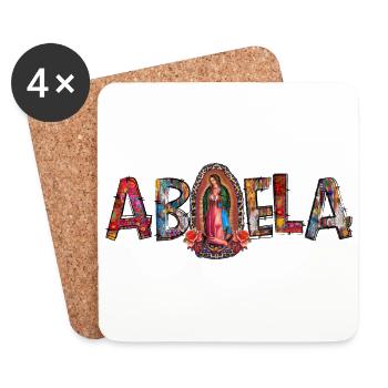 Abuela Notre-Dame - Dessous de verre (lot de 4) - blanc - Devant
