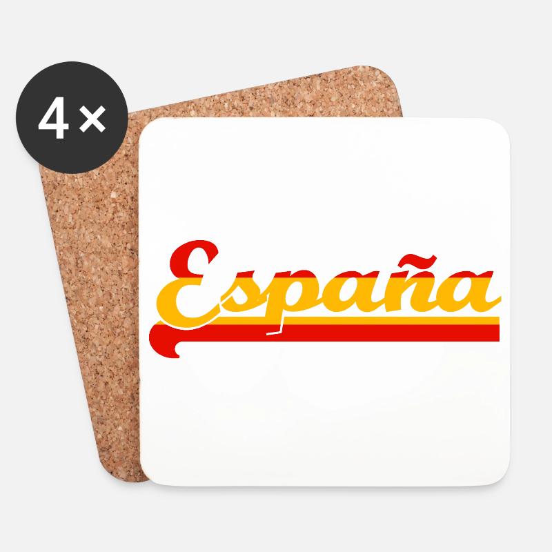 espana - Coasters (set of 4) - white