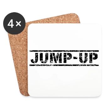 Jump Up - Untersetzer (4er-Set) - Weiß - Vorne