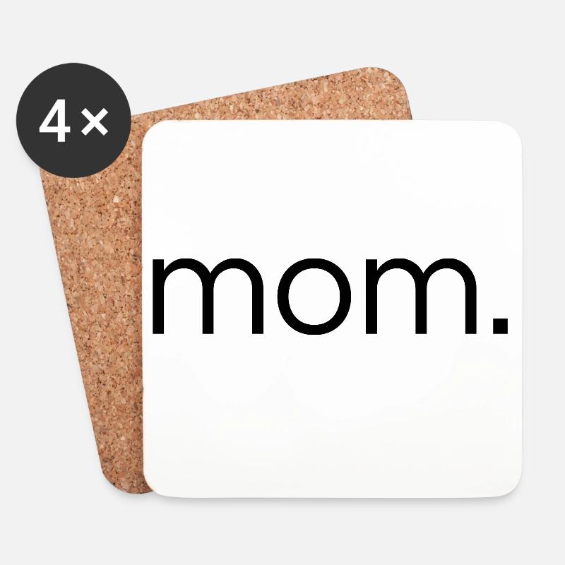 Mama. - Untersetzer (4er-Set) - Weiß