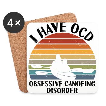 Canoe - Coasters (set of 4) - white - Front