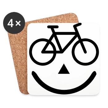 Bikers - Coasters (set of 4) - white - Front