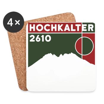 High Cold Crossing Normal Mountain Hike - Coasters (set of 4) - white - Front