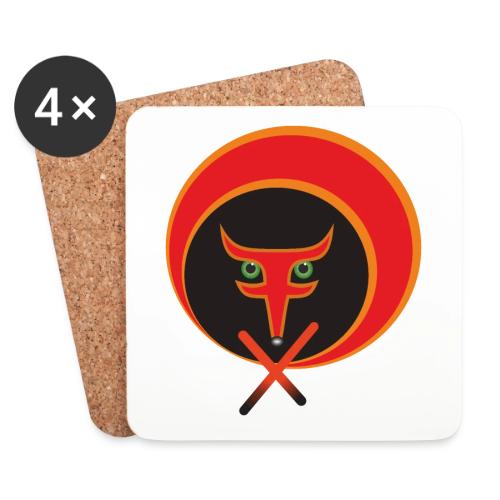 Livets röda räv. - Underlägg (4-pack)