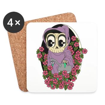 HOBBY - Coasters (set of 4) - white - Front
