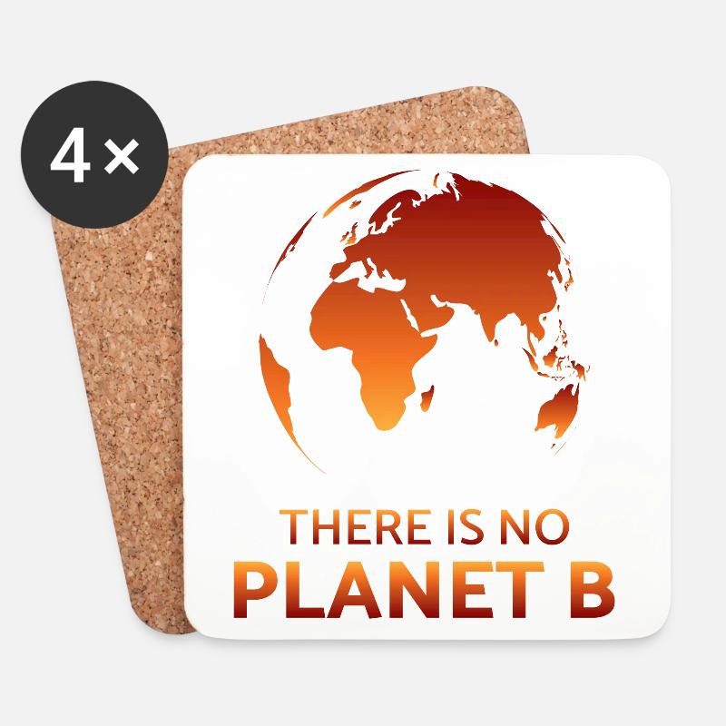 Klimaschutz Umwelt Planet Erde Klima Klimapolitik - Untersetzer (4er-Set) - Weiß
