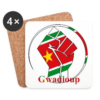 Gwadloup - Coasters (set of 4) - white - Front