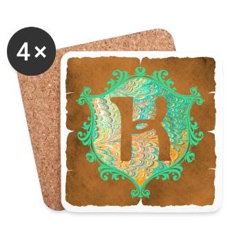 e 36 k - Coasters (set of 4) - white - Front