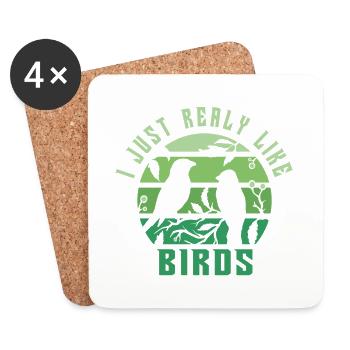 Vogel Design - Coasters (set of 4) - white - Front