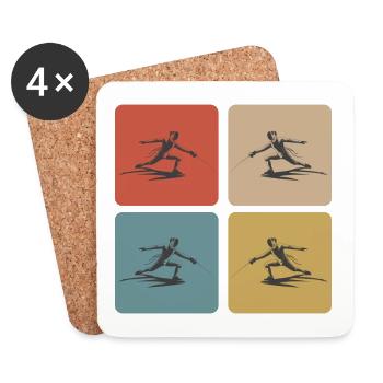 Fencing - Coasters (set of 4) - white - Front