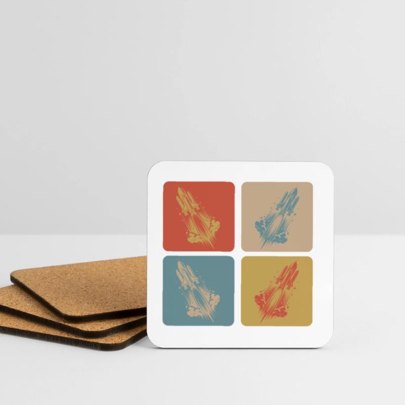 Conception de l’espace Dessous de verre (lot de 4)
