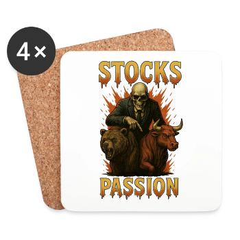 Share Passion - Coasters (set of 4) - white - Front