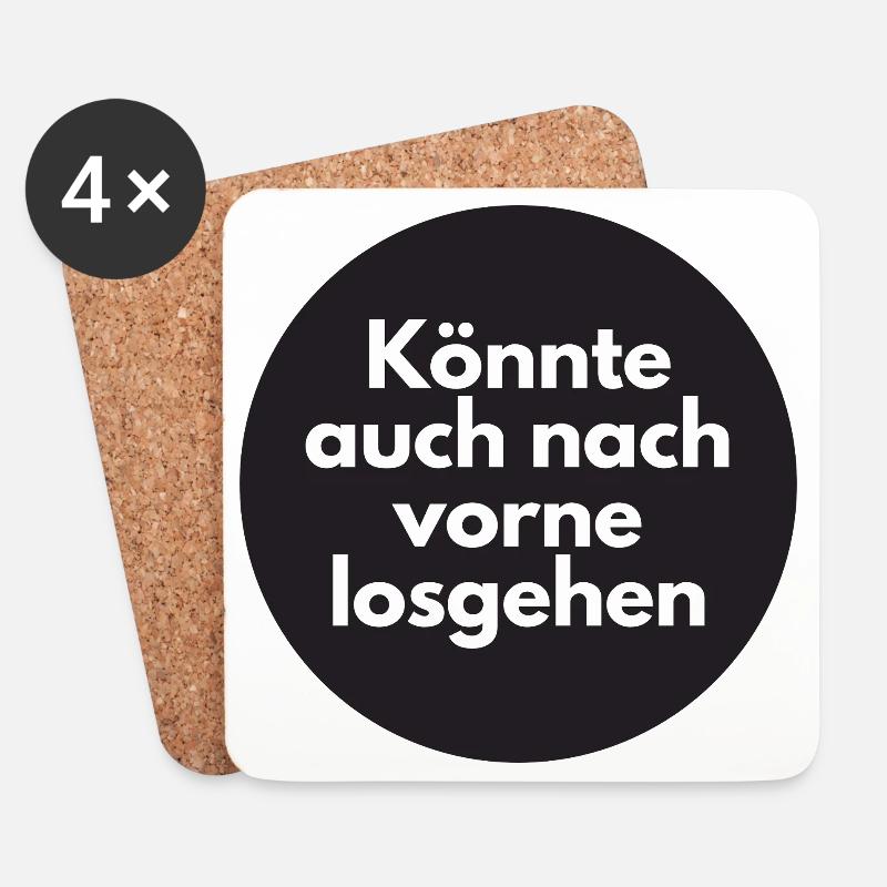 Could also go forward - Coasters (set of 4) - white