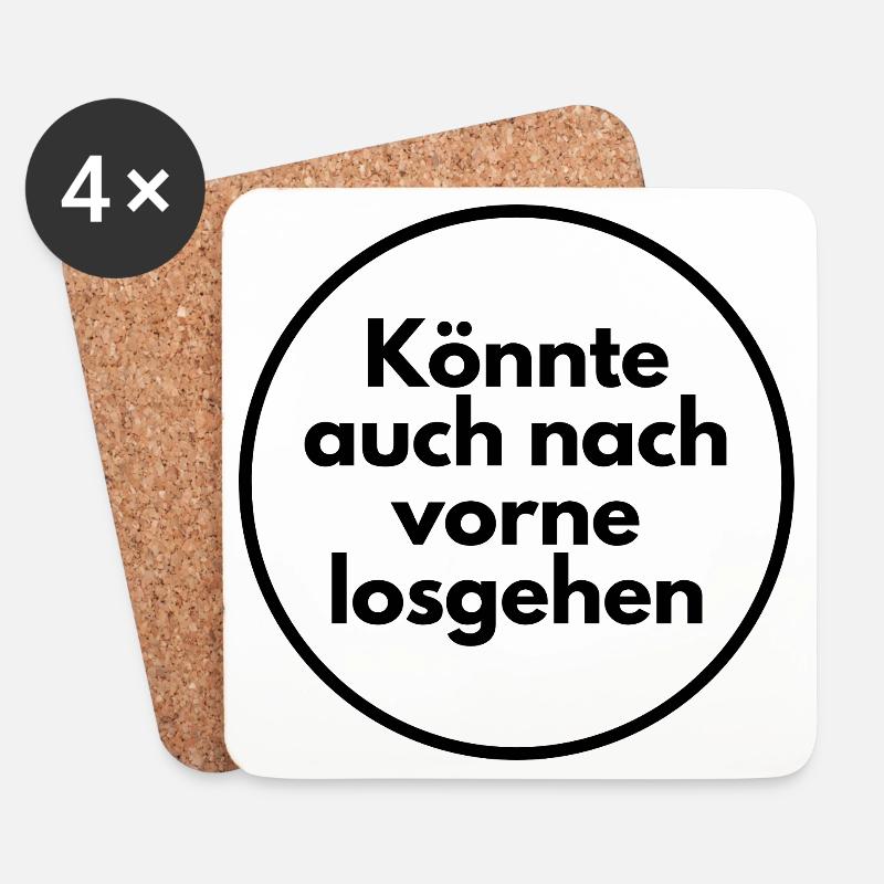 Could also go forward - Coasters (set of 4) - white
