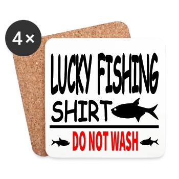Angling - Coasters (set of 4) - white - Front