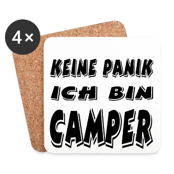Camper - Untersetzer (4er-Set) - Weiß - Vorne