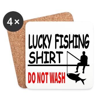 Angling - Coasters (set of 4) - white - Front
