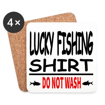 Angling - Coasters (set of 4) - white - Front