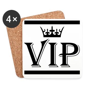 Vip - Untersetzer (4er-Set) - Weiß - Vorne