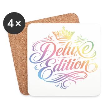 Deluxe Edition Crown - Coasters (set of 4) - white - Front