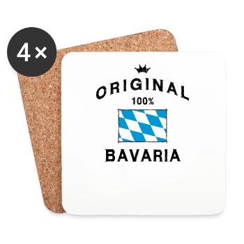 Bavière Bavière original - Dessous de verre (lot de 4) - blanc - Devant