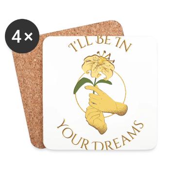 Adrian Ivashkov, Sydney Sage Quote Richelle Mead - Coasters (set of 4) - white - Front