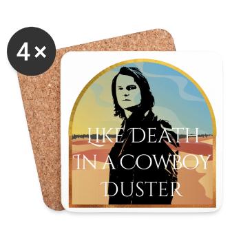 Vampire Academy badass Dimitri Belikov - Coasters (set of 4) - white - Front