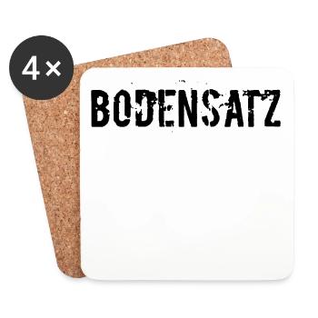 Bodensatz - Untersetzer (4er-Set) - Weiß - Vorne
