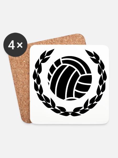 sports - Coasters (set of 4) - white