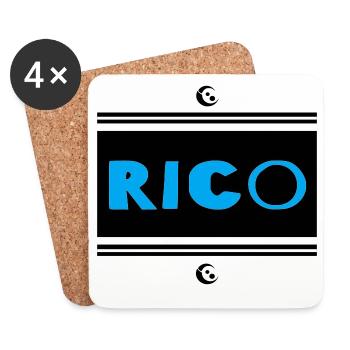 Rico - Untersetzer (4er-Set) - Weiß - Vorne