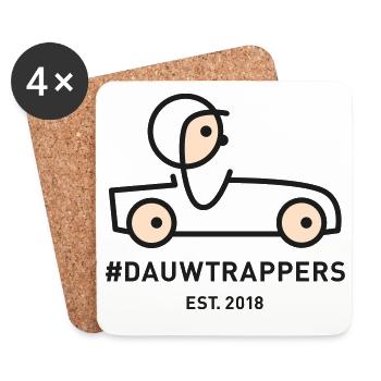 22 Logo der Taufänger - Untersetzer (4er-Set) - Weiß - Vorne