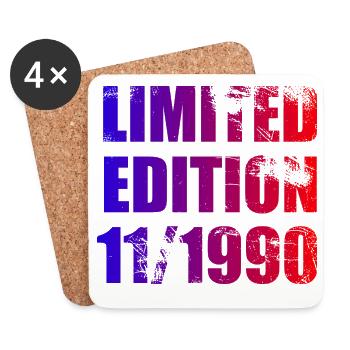 35e anniversaire Edition Limitée 11/1990 - Dessous de verre (lot de 4) - blanc - Devant