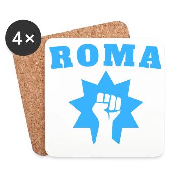 Roma - Untersetzer (4er-Set) - Weiß - Vorne