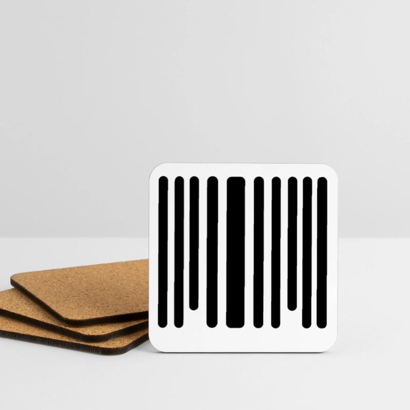 Barcode Untersetzer (4er-Set)