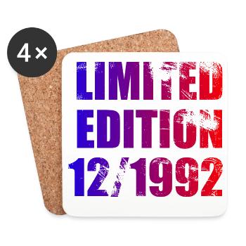 33e anniversaire Edition limitée 12/1992 - Dessous de verre (lot de 4) - blanc - Devant