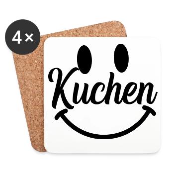 kuchen  - Untersetzer (4er-Set) - Weiß - Vorne