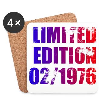 50e anniversaire Édition limitée 02/1976 - Dessous de verre (lot de 4) - blanc - Devant