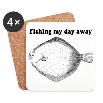 My Day Away 2 - Coasters (set of 4) - white - Front