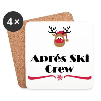 Après Ski - Coasters (set of 4) - white - Front