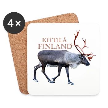 Kittila - Coasters (set of 4) - white - Front